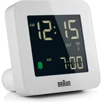 Braun Radiowekker - - BC 09 W-DCF - Digitaal - LCD - Wit