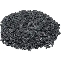 LEGO bouwsteen, platte plaat 1x2, donkergrijs - 3023, NIEUW! Aantal: 250 stuks
