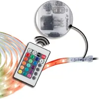 Paulmann SimpLED Outdoor Strip RGB transparant 5m Outdoor, dimbaar, helder / transparant, Kunststof