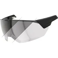 ABUS MagneticVisor voor de fietshelm HYP-E - en de varianten ACE en BL.ACE - magnetisch helmvizier beschermt tegen wind en weer - fietshelmaccessoires - maat S/M, photocromic