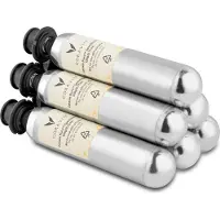 Coravin Wijnsysteem Capsules Sparkling Zilver (Set van 6)