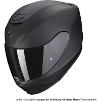Scorpion EXO-391 Solid, integraalhelm ,Mat-Zwart ,XXL