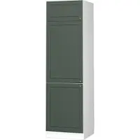 Vicco Fame-Line Koelkast ombouwkast – 60 cm Groen-Goud Landhuis