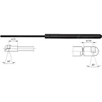 METZGER 2110454 Gasveer motorkap