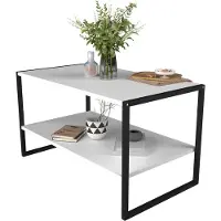 VCM InsasiL salontafel wit.