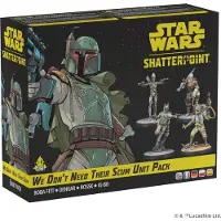 Atomic Mass Games Star Wars Shatterpoint: We Don't Need Their Scum - Miniaturenspel Uitbreiding - Engels/Frans/Duits/Pools/Spaans