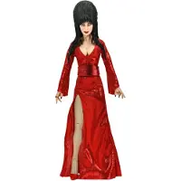 NECA Elvira, de Duivelse Vrouwe, actiefiguur, rood, Fright en Boo, 20 cm