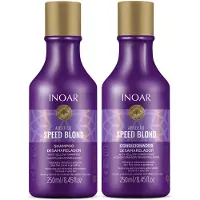 INOAR Kit Duo Speed Blond Shampoo 250 ml & Conditioner 250 ml | Maat Kit Duo Speed Blond Shampoo 250 ml & Conditioner 250 ml