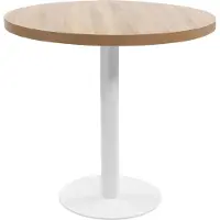 Syfax Bistrotafel 80 cm MDF lichtbruin