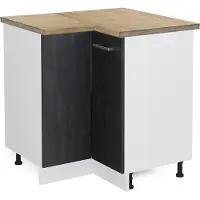 Vicco R-Line Hoekkast – 75.6 cm WB Eik Zwart beton