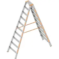 Layher model 1043, trapsteiger met treden, 2x10 treden