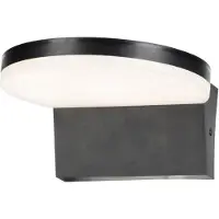 Rabalux - Buitenwandlamp - wandlamp voor buiten, 9W, zwart, Batida