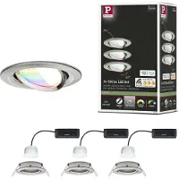 Paulmann Spots , Metallic, Woonkamer, Aluminium