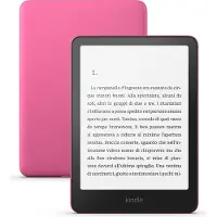 Amazon Kindle Paperwhite (16 GB) - met reclame - Roze met nieuw 7-inch scherm en wekenlange batterijduur - 16 GB - met reclame
