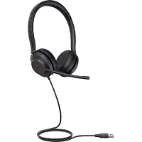 Yealink UH35 Dual Teams Bedraad Hoofdband Kantoor/callcenter USB Type-A Zwart