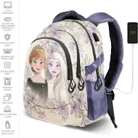 KARACTERMANIA Disney Frozen 2 Emotion Plus Running Backpack Beige Kinderen