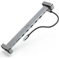 Hama USB-C Docking Station with Removable Feet, 9 Ports