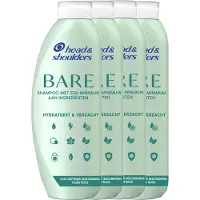 Procter & Gamble - Anti-Roos Shampoo - Bare - Hydrateert & Verzacht - 400 ml - Voordeelverpakking - 4 stuks