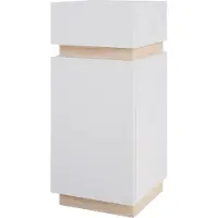 Vicco Halfhoge kast Gloria Wit 33 x 75.5 cm met deur en lade, Model 40878