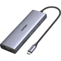 UGREEN – 9-in-1 USB-C hub – 4K HDMI – VGA – Ethernet