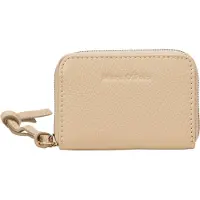 Marc O'Polo Leren Portemonnee Melissa Zip Wallet Blushed Camel Beige