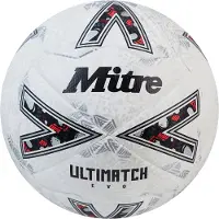 Mitre Ultimach Evo Football Ball Grijs 4