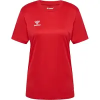 Hummel Shirt 'ESSENTIAL' vuurrood / wit