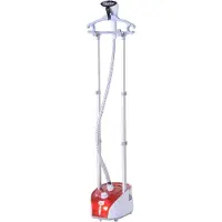 HOMCOM -kledingstomer-ABS-35L x 25l x 23H cm-rouge