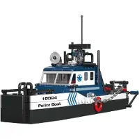 Mould King Politieboot