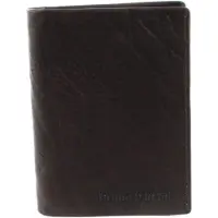 Bruno Banani Leer portemonnee Africa Wallet Brown donkerbruin