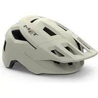 Met Shelter Fietshelm – Fietshelm Mannen & Vrouwen – MTB Helm Volwassenen – Mountainbike – Maat L (58-61 cm) – Off White (Wit)