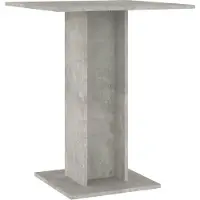 Syfax Bistrotafel 60x60x75 cm bewerkt hout betongrijs
