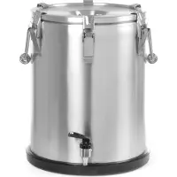 Super Merchant Serie - Roestvrijstalen Thermos - 25L - Isolatie - Kranen