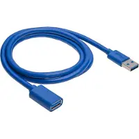 Akyga AK-USB-28 - USB Kabel - 1.0m - USB A Mannelijk - USB A Vrouwelijk