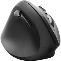 Hama EMW-500L - Draadloze ergonomische muis - 6 knoppen - 2.4 GHz RF - Zwart