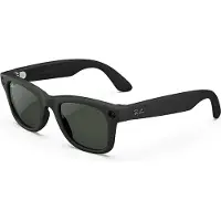 Ray Ban Ray-Ban Meta Wayfarer Gen1 AI-bril - Matzwart/Transparant tot grafietgroen
