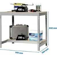 Simonwork (bancos De Trabajo) Bt0 Werkbank 842x910x760 Mm