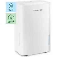 Trotec TTK 66 E - Luchtontvochtiger - 24 liter/dag - Wit