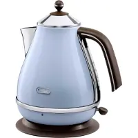 De'Longhi DeLonghi Icona Vintage KBOV2001.AZ Elektrische waterkoker, 1,7 l - Azuurblauw