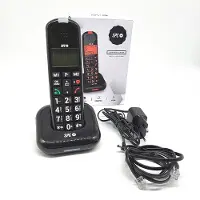 SPC Comfort Kairo, DECT-telefoon, Draadloze headset, Luidsprekerfunctie, Identificatie van het nummer, Zwart