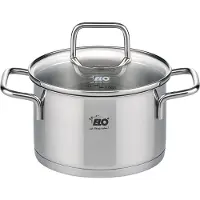 Elo Kookpotten, Pan + steelpan, Zilver