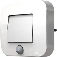 Osram nachtlamp wit, bewegingssensor, warmwit, 3000 K, polycarbonaat (PC) en acrylonitril-butadieen-styreen (ABS)