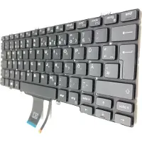T-ProTek DUITS - Zwart toetsenbord met achtergrondverlichting, compatibel met Dell Inspiron 13 5310-NJ24J