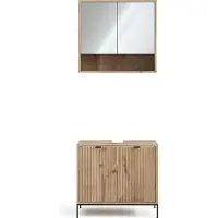 Vicco Badkamermeubelset Eliza Viking Eik 2-delig, Model 49878