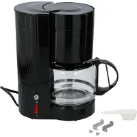 All Ride Reis Koffiezetapparaat - 24 Volt - 1 Liter - Filterkoffie - Zwart