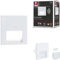 Paulmann 80002 LED Wandeinbauleuchte Tsaro eckig 80x36mm Wandinbouwarmatuur LED 1 W Wit (mat)