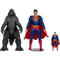 Mcfarlane Toys DC Justice League Monsterverse DC Multiverse Action Figuur 2-Pack Superman Vs. Godzilla 30 cm Action Figuur