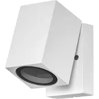 Osram Wandlamp buiten ENDURA CLASSIC CUBE, dimbaar, wit / opaal, Aluminium, Modern, Wandlamp buiten