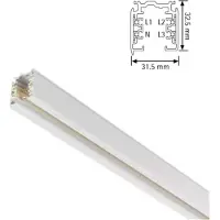 Philips Rail wit 3 fasen 2 meter 5050005
