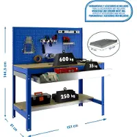Simonwork (bancos De Trabajo) Bt2 Box Werkbank 1445x1510x610 Mm